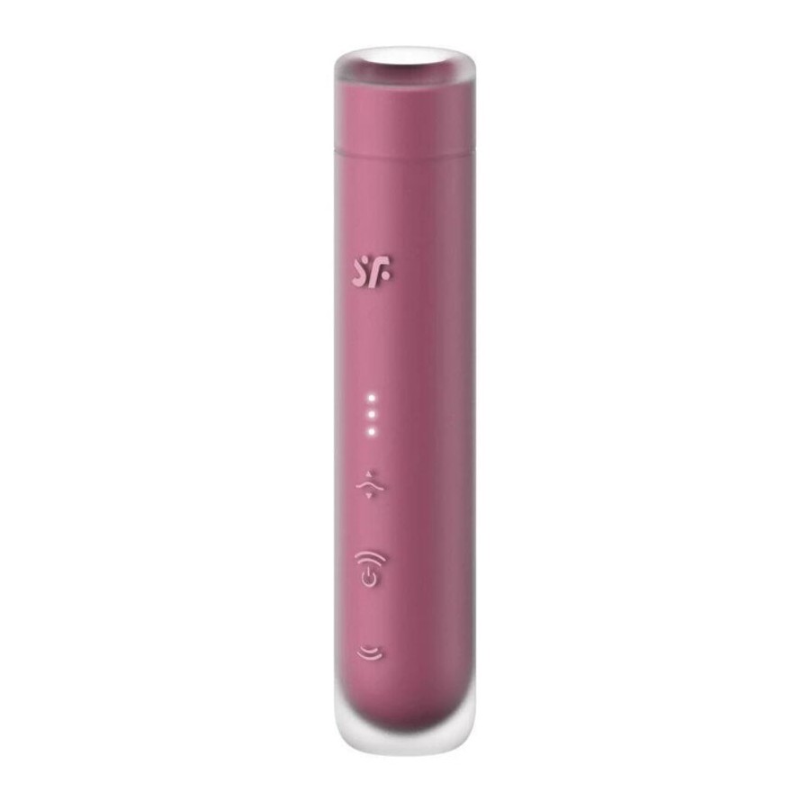 SATISFYER - FIRST KISS WAVE STYMULATOR ÅECHTACZKI GARNET